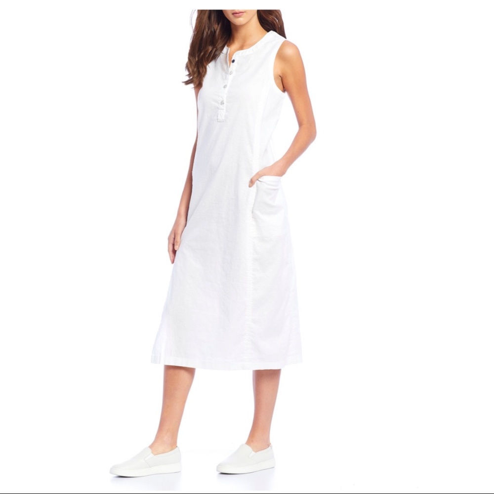 Columbia Harborside Linen MIDI Dress